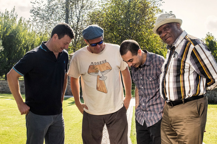 John Webber, Joe Farnsworth, Valerio Pontrandolfo and Harold Mabern (photo by Gaetano Chiodini)